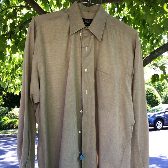 i K E BEHAR Designer Brand long sleeve Various Tan colors in XL-like new - Picture 1 of 4
